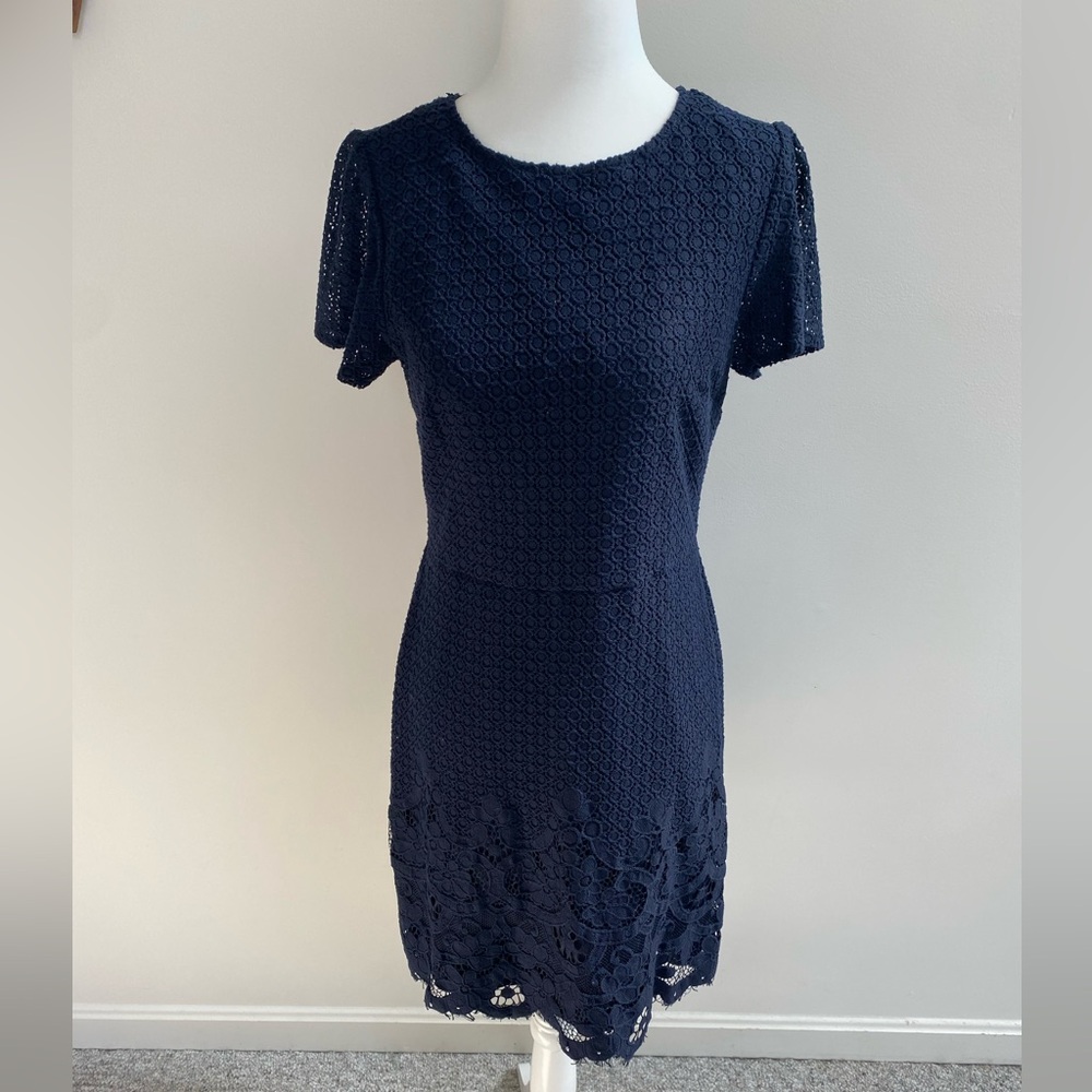 LOFT Lace Shift Dress- Size 4